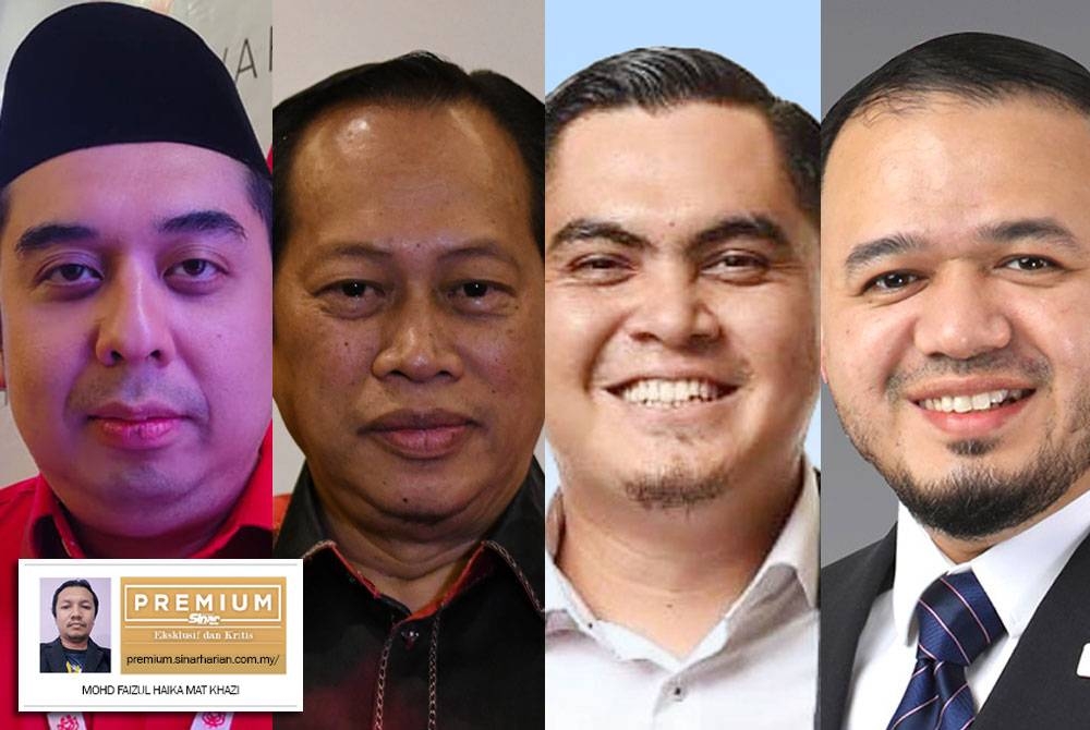 Dari kiri: Datuk Mohd Nazifuddin Najib, Datuk Seri Ahmad Maslan, Dr Muhamad Akmal dan Fathul Bari