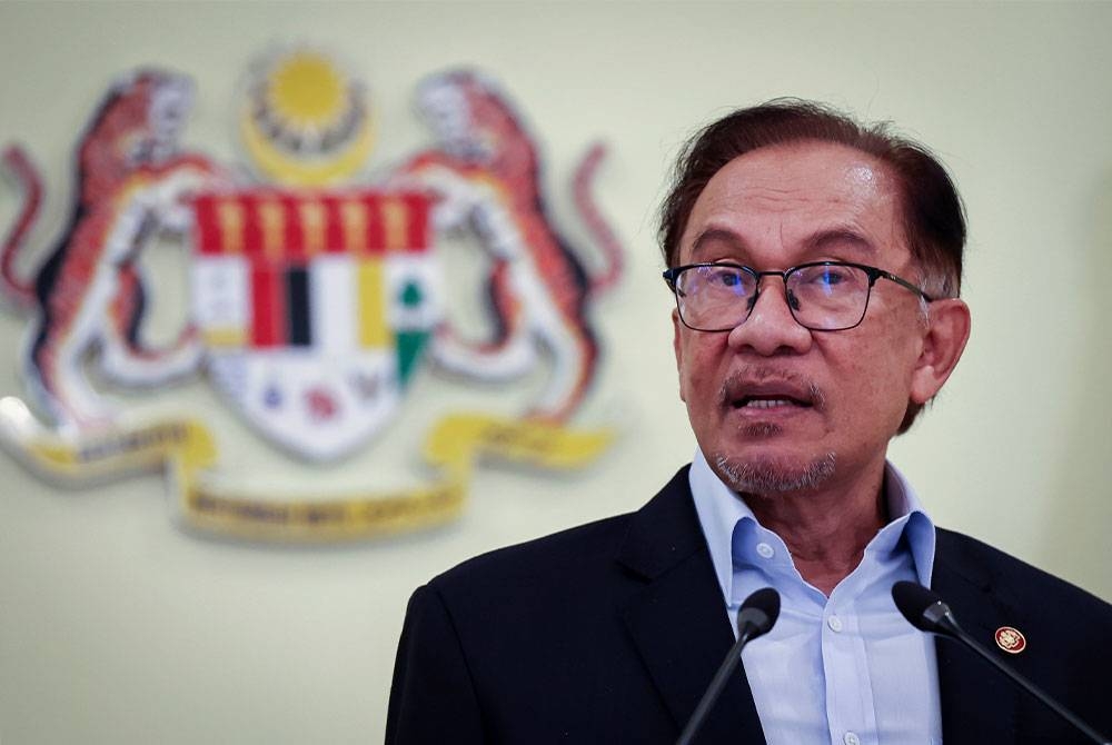 Anwar Ibrahim. - Foto Bernama