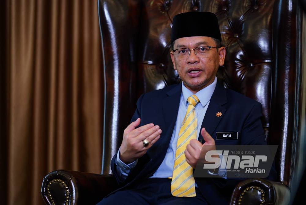 Wawancara eksklusif Sinar Harian bersama Datuk Mohd Nai&#039;im di JPN (Hal Ehwal Agama) di Kompleks Islam Putrajaya. - Foto Sinar Harian MOHD HALIM ABDUL WAHID