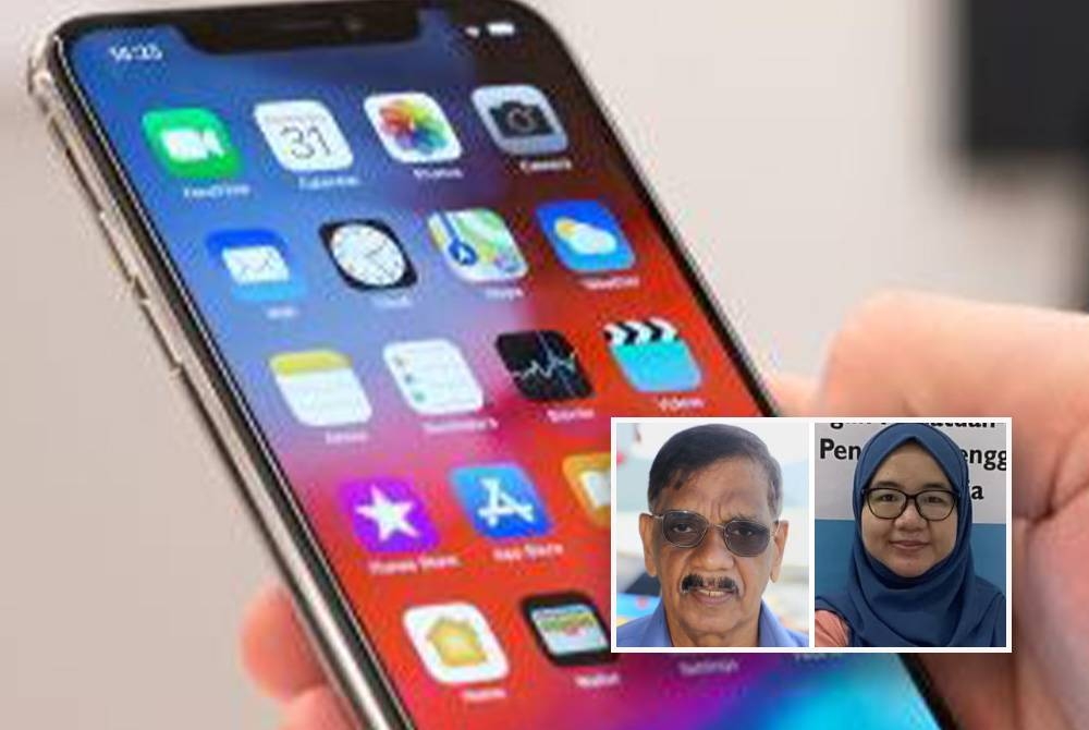 Semakin ramai rakyat Malaysia menggunakan telefon pintar berharga ribuan ringgit kerana tidak mahu dikatakan ketinggalan. - Gambar kecil: Subbarow, Nur Asyikin