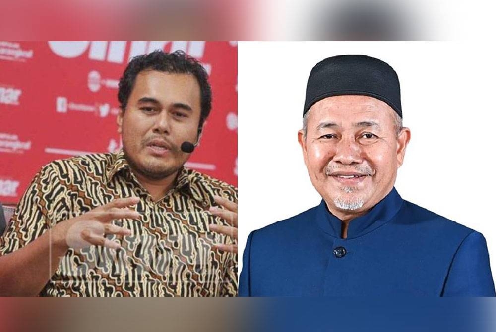 Mohd Azizuddin (kiri) dan Tuan Ibrahim.