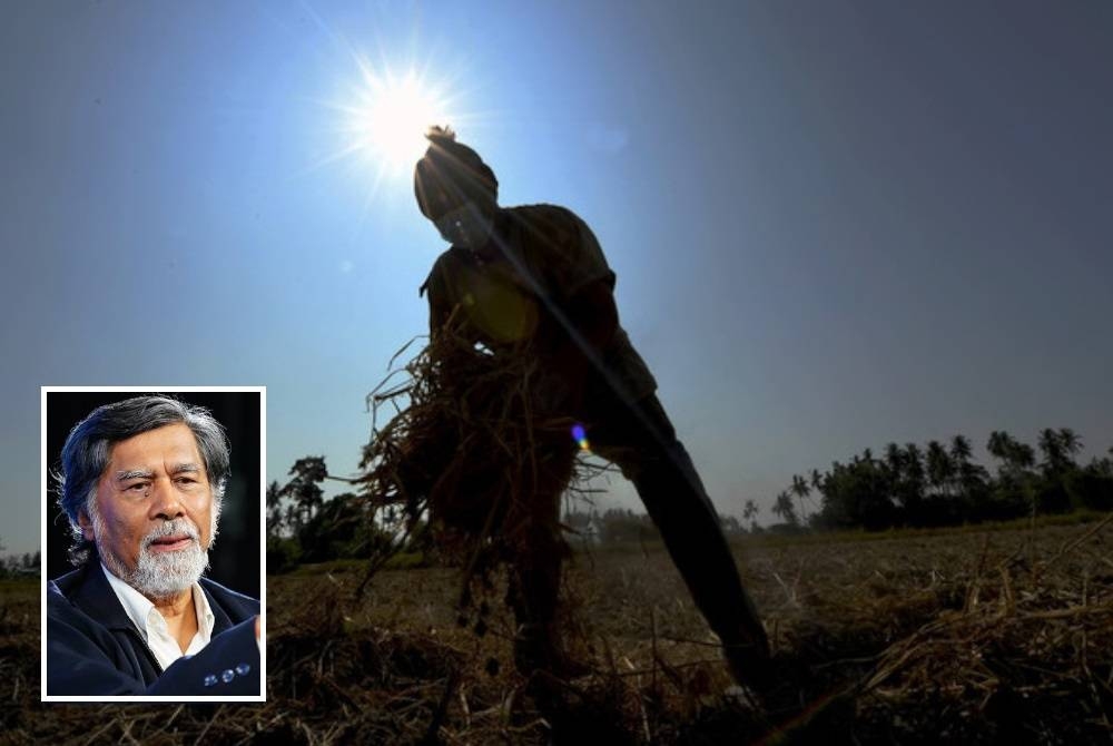 Fenomena cuaca panas ketika Monsun Barat Daya yang dijangka bermula Isnin depan akan menjadi lebih buruk dengan risiko kemarau, jerebu serta gelombang haba yang tinggi sekiranya El Nino turut berlaku di negara ini. - Gambar hiasan (Gambar kecil: Azizan)