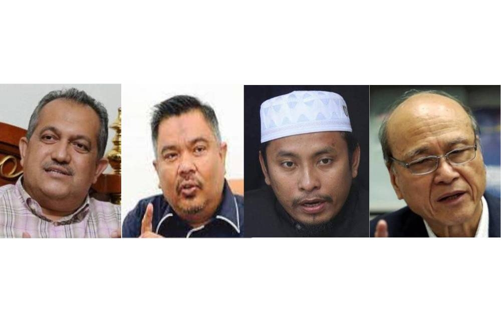 Gambar dari kiri: Maamor, Jais, Ahmad Fadhli, Lam Thye