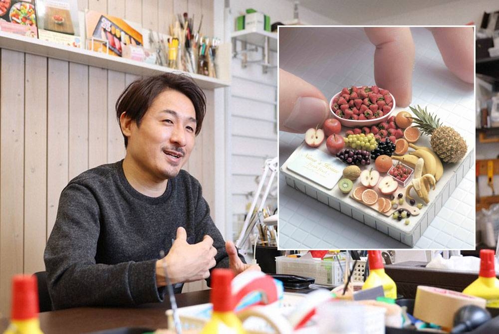 Tomo Tanaka adalah artis miniatur profesional yang berpangkalan di Osaka.