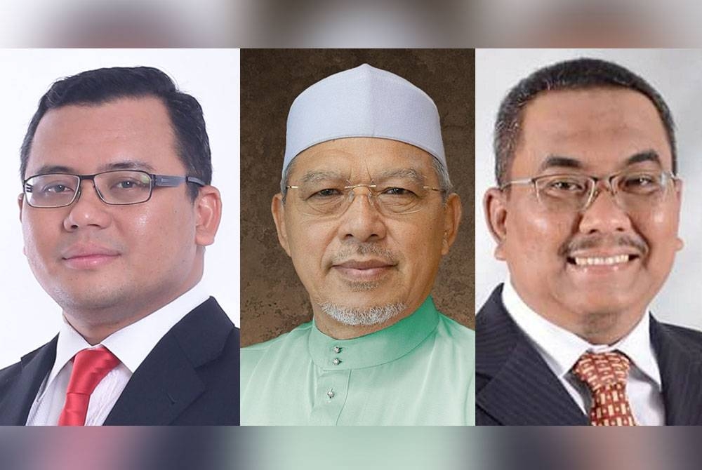 Gambar dari kiri: Amirudin, Ahmad dan Muhammad Sanusi.