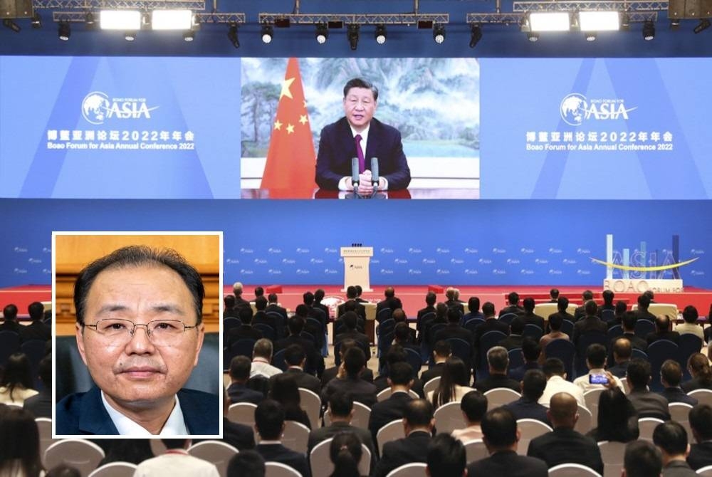 Xi Jinping telah mencadangkan Inisiatif Keselamatan Global (GSI) pada majlis perasmian sidang tahunan Forum Asia Boao (BFA) 2022 untuk menghapuskan defisit keselamatan global. Gambar kecil: OUYANG YUJING