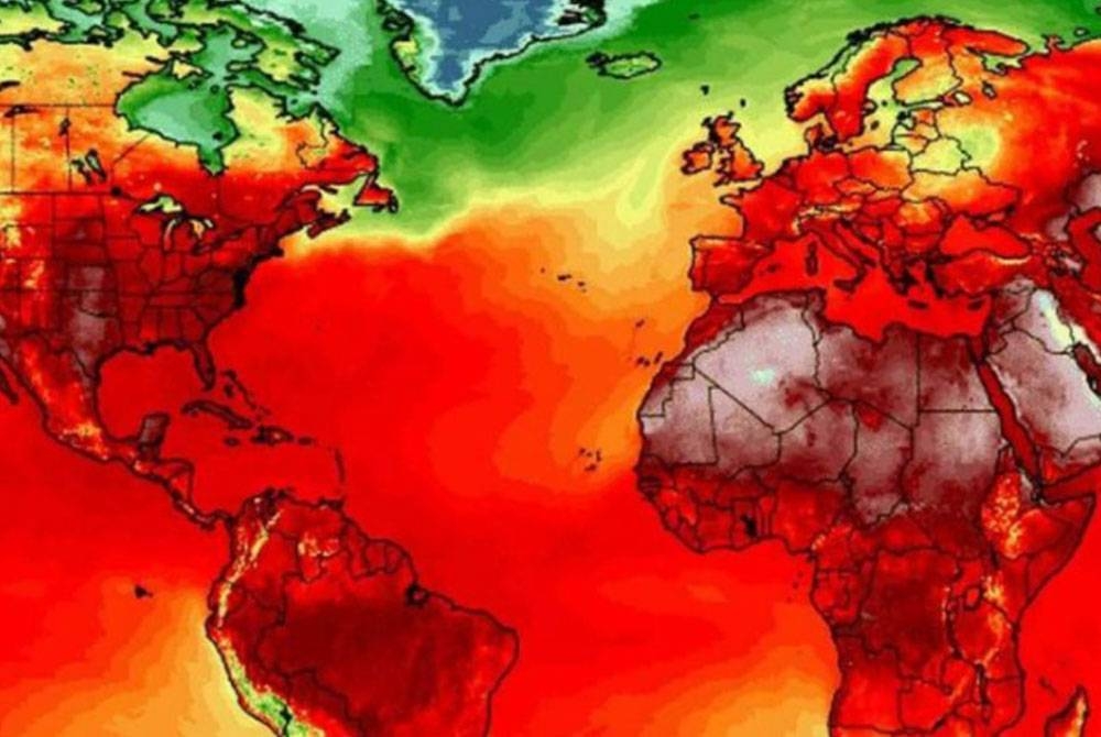 Perkhidmatan pemantauan iklim di Eropah, Copernicus juga memaklumkan data pada minggu lalu adalah yang paling panas pernah dicatatkan sejak simpanan rekod bermula pada tahun 1940.