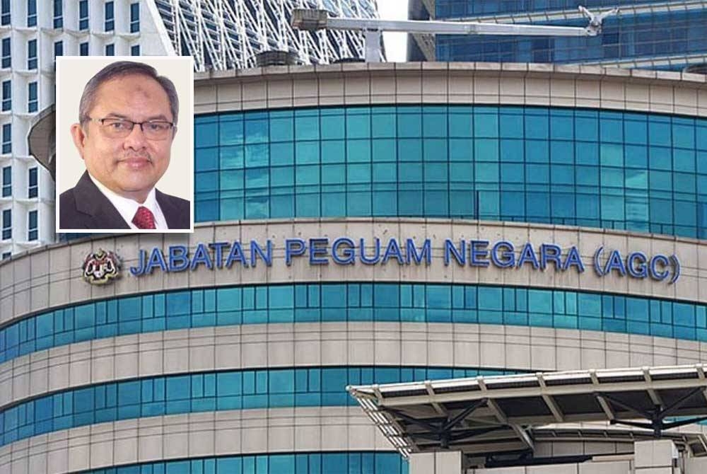 Jabatan Peguam Negara. (Gambar kecil: Nik Ahmad Kamal)