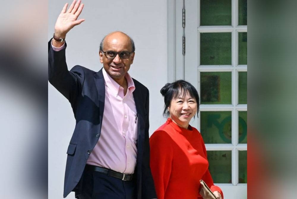 Isteri Tharman, Jane Yumiko Ittogi yang sentiasa menjadi tulang belakang beliau.