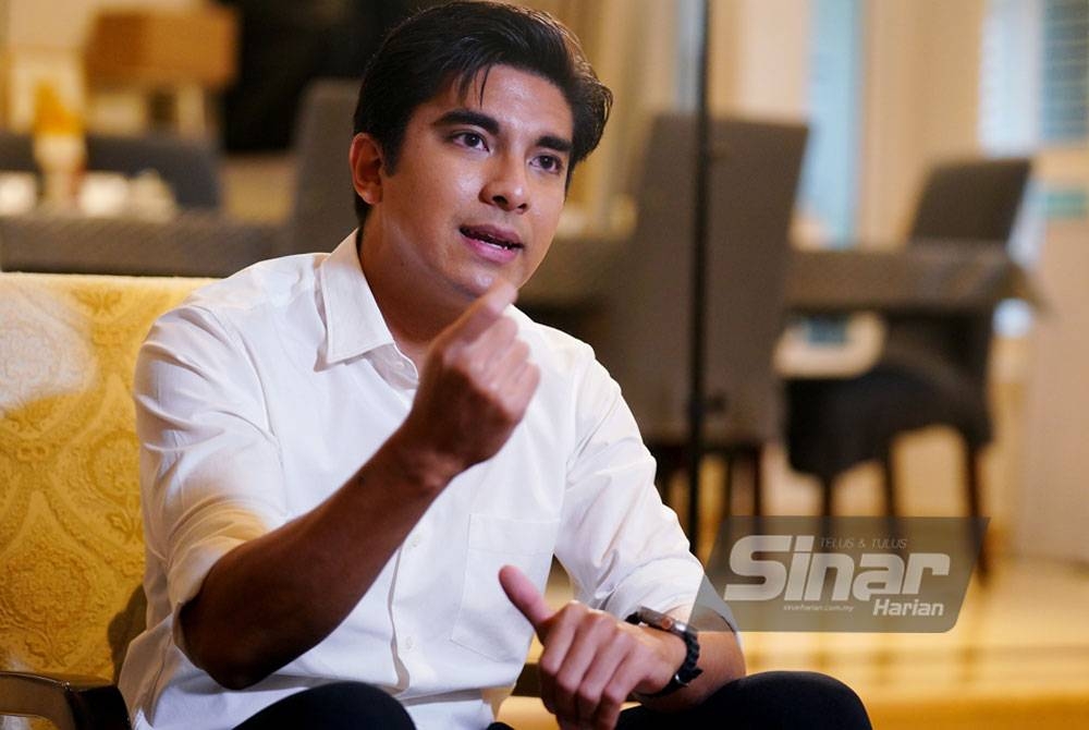 Syed Saddiq ketika wawancara eksklusif bersama wartawan Sinar Harian. - Foto Sinar Harian/Mohd Halim Abdul Wahid