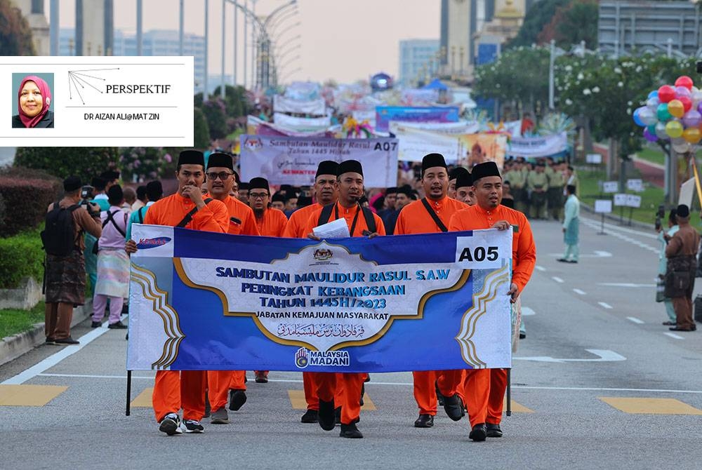 Maulidur Rasul yang disambut meriah di seluruh negara pada Khamis.