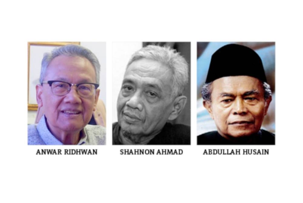 Anwar Ridhwan, Shahnon Ahmad, Abdullah Husain