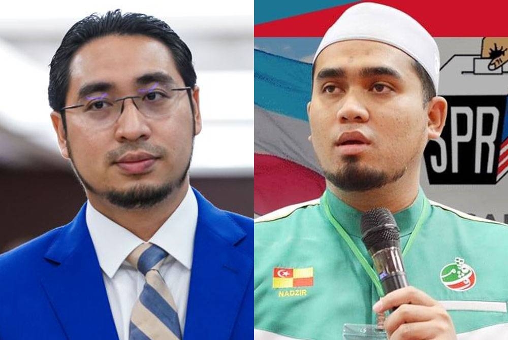 Wan Ahmad Fayhsal (kiri) dan Nazir