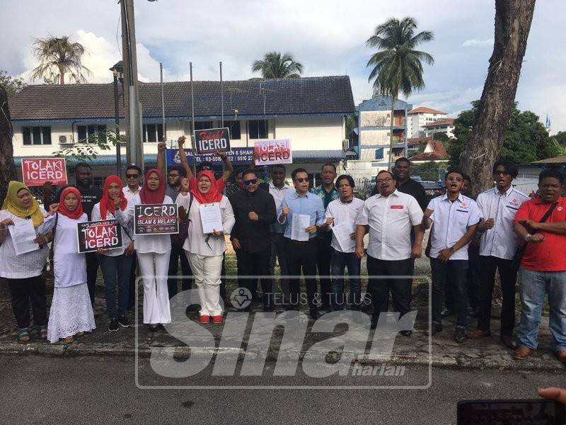 Pemuda BN Shah Alam bangkit menentang ICERD dan menggesa pihak berwajib mengambil tindakan terhadap P Waytha Moorthy.