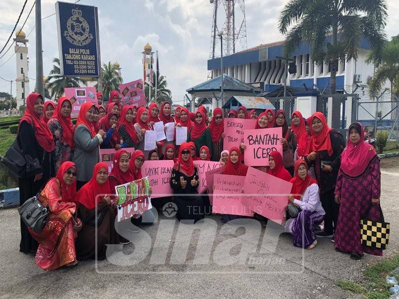 Wanita Umno Tanjong Karang bangkit membantah cadangan ratifikasi ICERD.