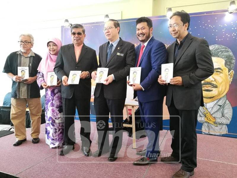 Guan Eng ditemui ketika Majlis Pelancaran buku Siapa itu Mohamad Sabu di Kuala Lumpur.