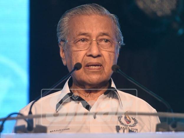 Tun Dr Mahathir Mohamad. - Foto Sharifudin Abdul Rahim