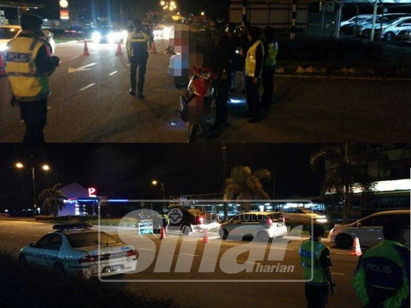 Operasi bermula kira-kira jam 11 malam dan berakhir pada jam 4.30 pagi. (Operasi Bersepadu Khas Skuad 42 Bahagian Siasatan dan Penguatkuasaan Trafik IPD Seberang Perai Utara dijalankan di Lebuhraya Lingkaran Luar Butterworth(Borr) semalam.)