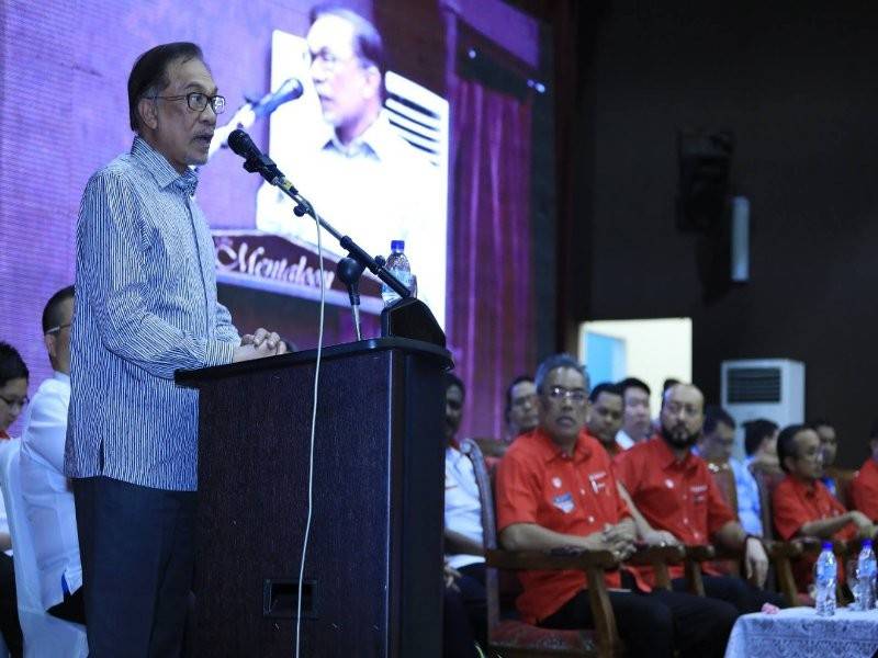 Anwar ketika berucap pada perasmian penutup Konvensyen PH Kedah.