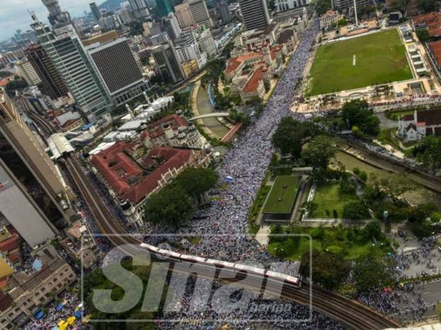 Sejumlah 28 tan sampah selepas perhimpunan ICERD 