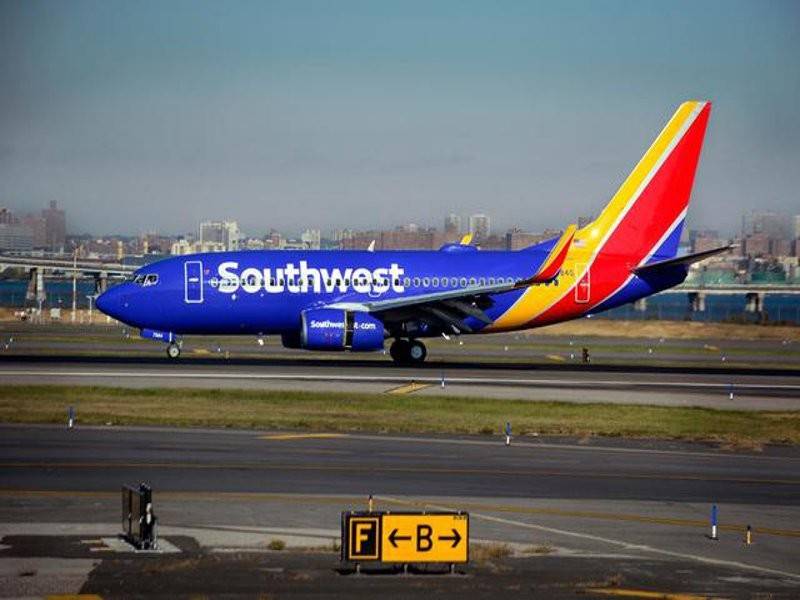 Jantung manusia bagi tujuan pembedahan pemindahan organ itu tertinggal dalam pesawat Southwest Airlines.