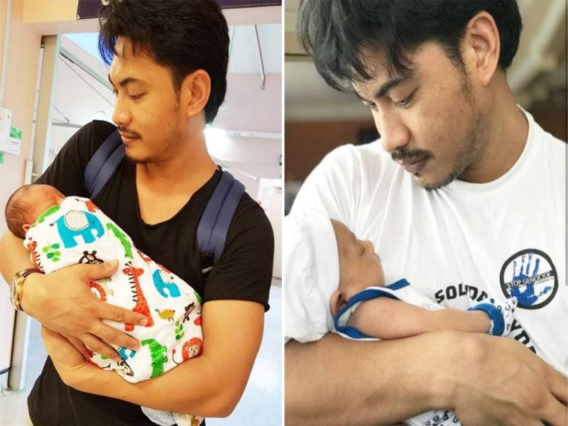 Putra Amaris bersama anak - Foto Instagram