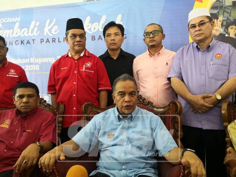 Amiruddin bercakap kepada pemberita pada sidang media hari ini.