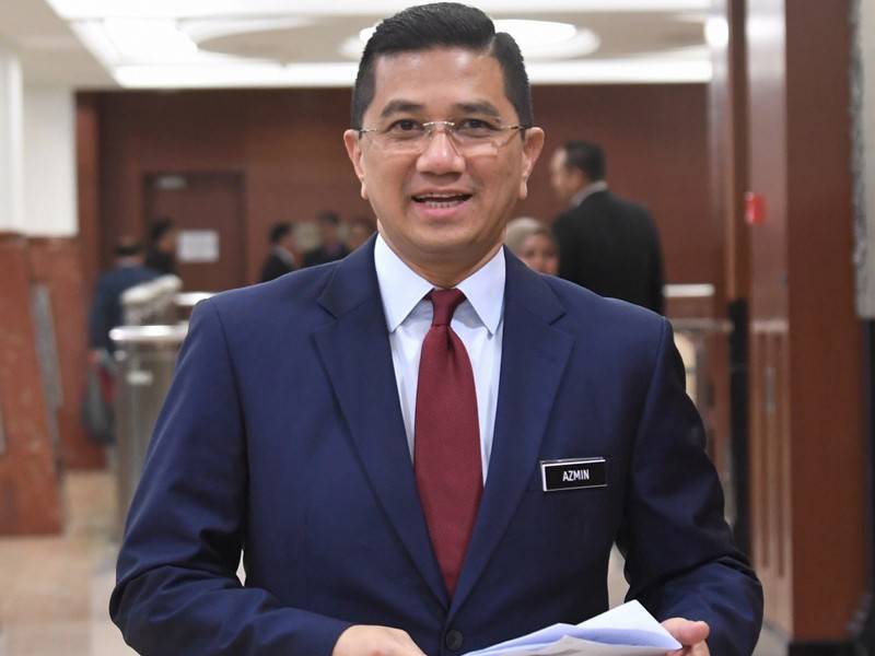 Datuk Seri Mohamed Azmin Ali. - Foto Bernama