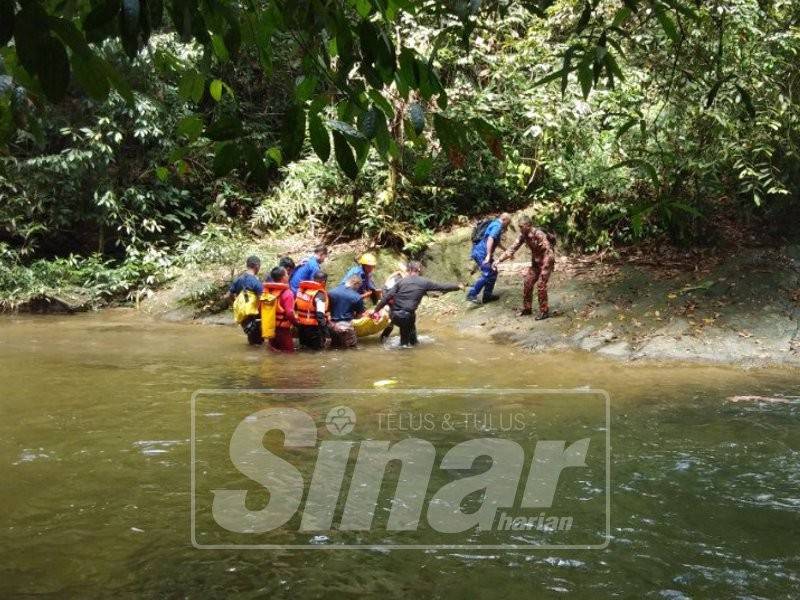 Mangsa ditemukan lemas dalam kolam berkedalaman hampir lima meter oleh PPDA.