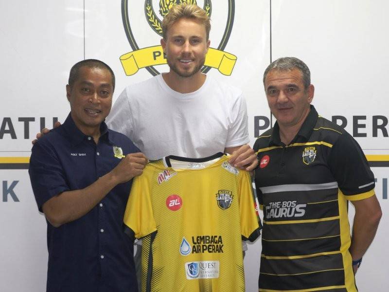 Zac Anderson tandatangani kontrak setahun bersama Perak.