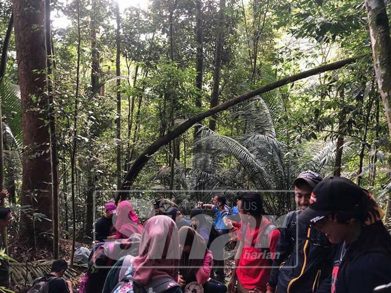 Jeritan minta tolong di Gunung Peninjau