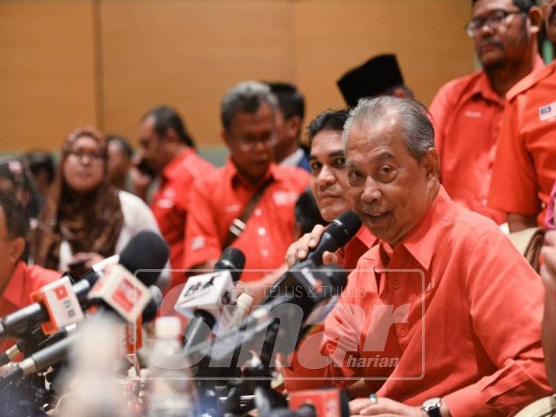 Presiden Bersatu Tan Sri Muhyiddin Yassin - Foto Sharifudin Abdul Rahim