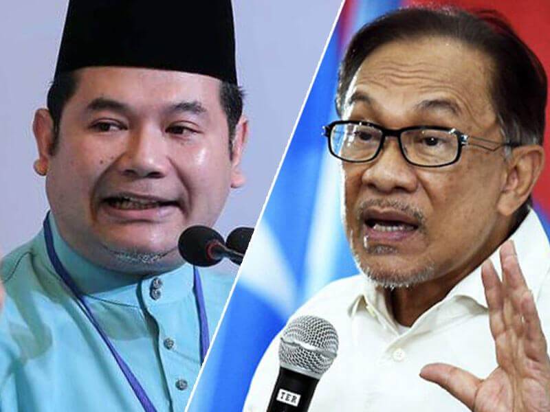 Rafizi Ramli dan Anwar Ibrahim