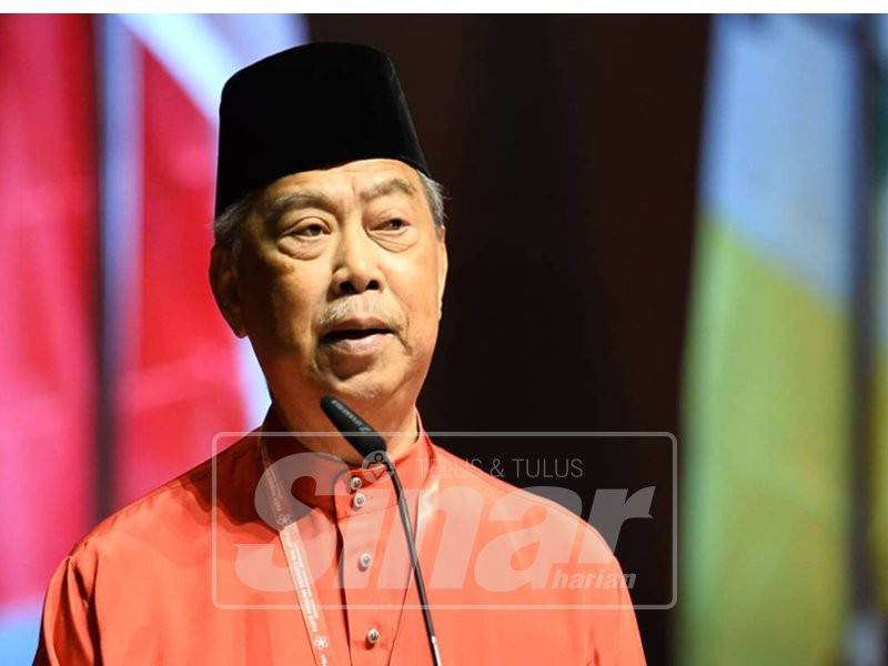 Tan Sri Muhyiddin Yassin - FOTO SHARIFUDDIN ABDUL RAHIM