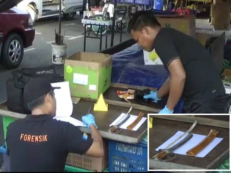 Mangsa Amuk Pekerja Kena Tetak Di Kedai Buah