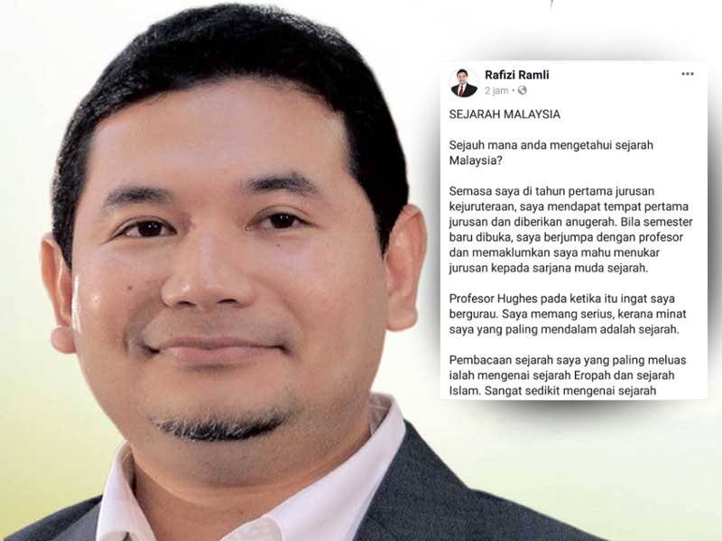 Perkongsian yang dimuat naik Rafizi di laman sosial miliknya.