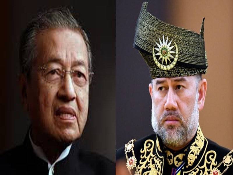 Dr Mahathir, Sultan Muhammad V.