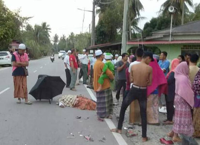 Seorang pelajar maut di Jalan Beris Kubur Kamal, Pauh Sembilan ketika dalam perjalanan ke sekolah.