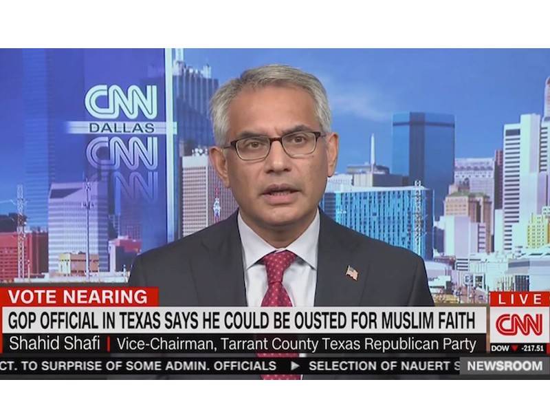 Shahid Shafi ketika ditemu bual CNN.