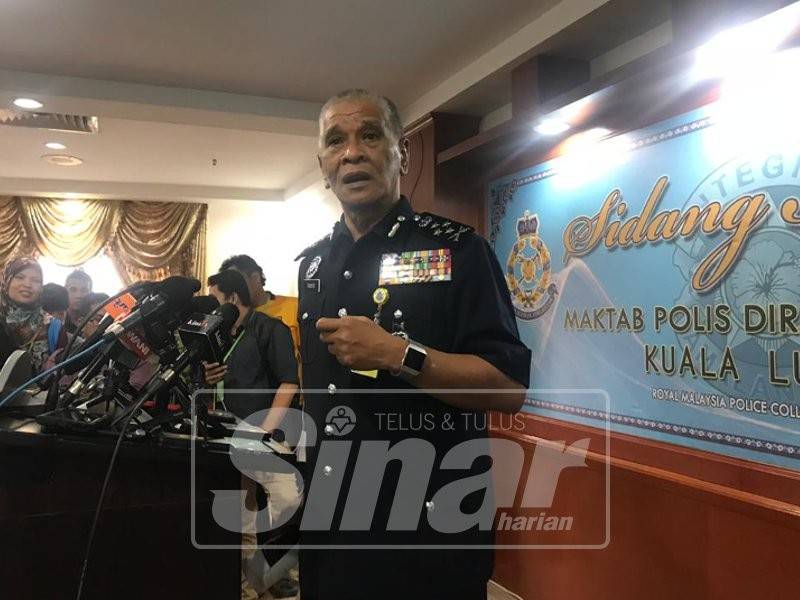 Noor Rashid ketika sidang media selepas selepas &#039;Forum Kes Penderaan Kanak-Kanak Semakin Meningkat. Adakah Undang-Undang Kurang Berkesan?&#039;, di Maktab PDRM, Kuala Lumpur.