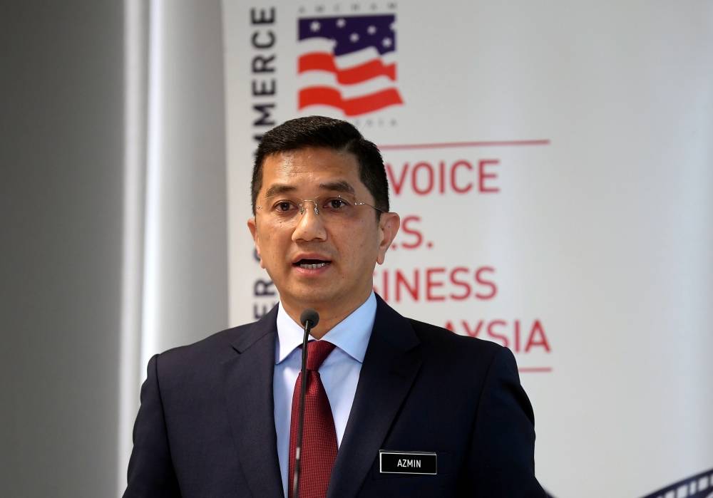 Mohamed Azmin Ali -Foto Bernama 