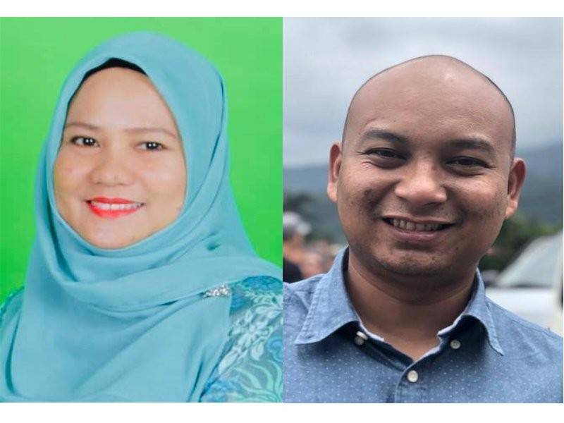 Azalina (kiri), Ramlan Meon