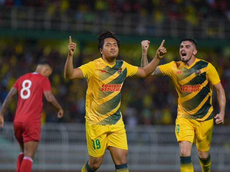 Dari kiri Syahrul Azwari dan Fernando masing-masing menjaringkan satu gol buat Kedah. - Foto: AHMAD ZAKI OSMAN