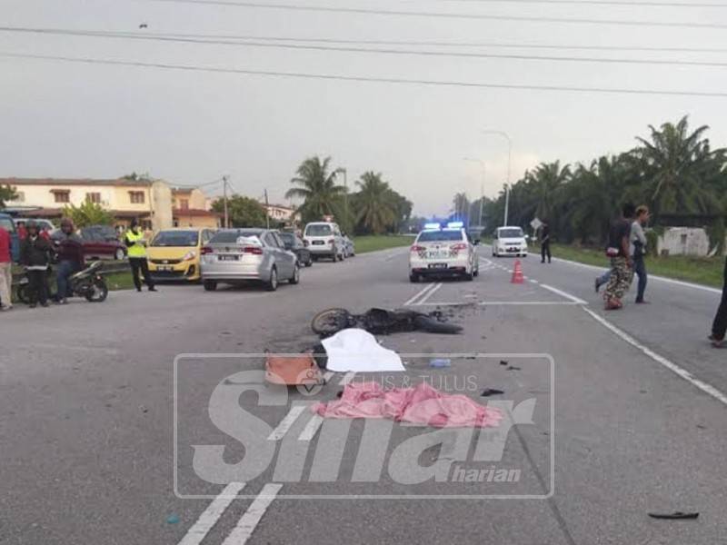 Mangsa dan bapa saudara meninggal dunia di tempat kejadian, pagi tadi.