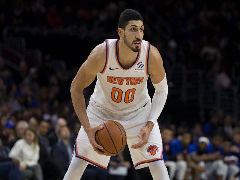 Turki keluarkan waran tangkap terhadap pemain bola keranjang New York Knicks, Enes Kanter. - Foto Slam