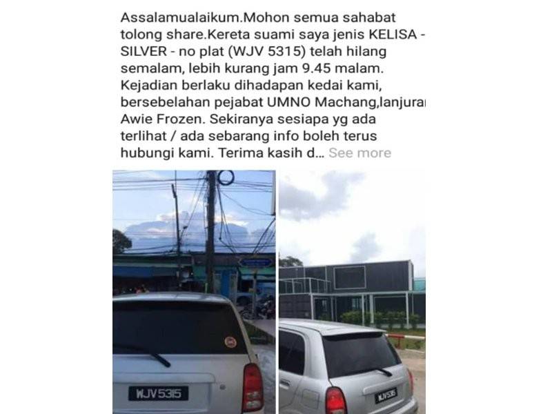 Kes tersebut turut tular di media sosial sejak malam tadi.