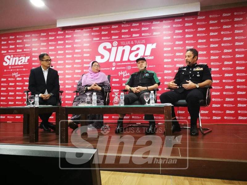 Wacana ke-88 bertajuk ‘Integriti Penjawat Awam Belum Mantap?’ sedang berlangsung di Dewan Karangkraf, di sini, petang ini. - Foto Sinar Harian