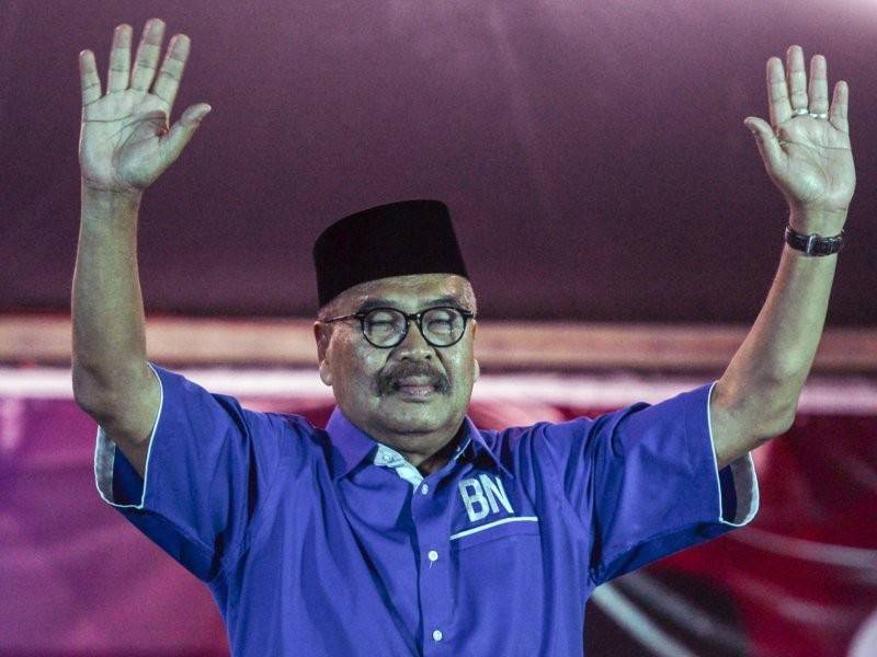 Calon BN, Ramli Mohd Nor pertahan kerusi Parlimen Cameron Highlands dengan jumlah undi 12,038.