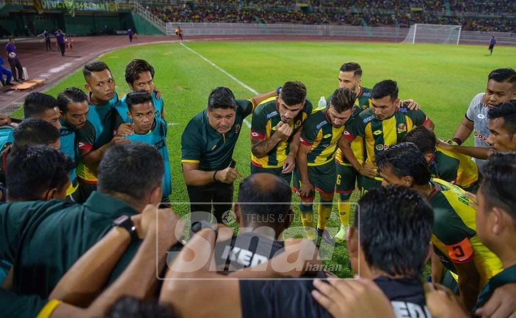 Aidil Sharin mahu pasukannya beraksi sebagai satu pasukan.