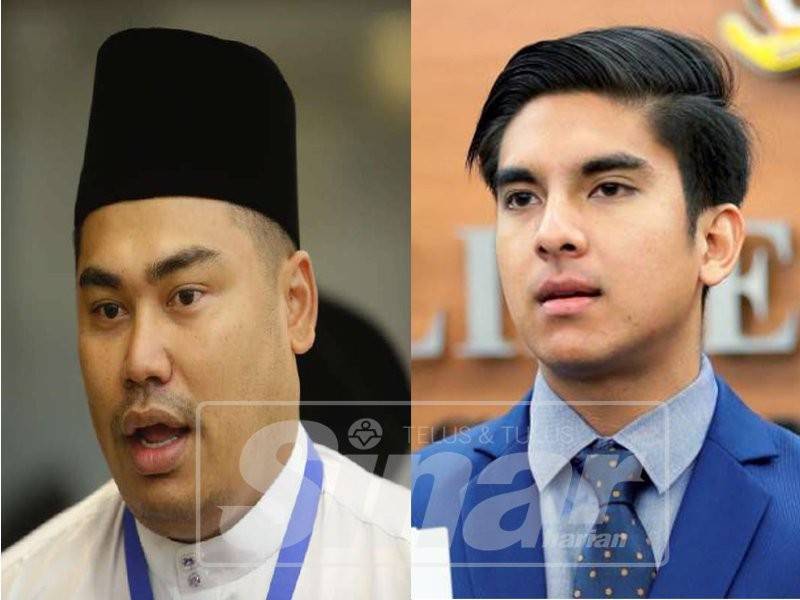 Muhamad Muqharabbin (kiri) dan Syed Saddiq 